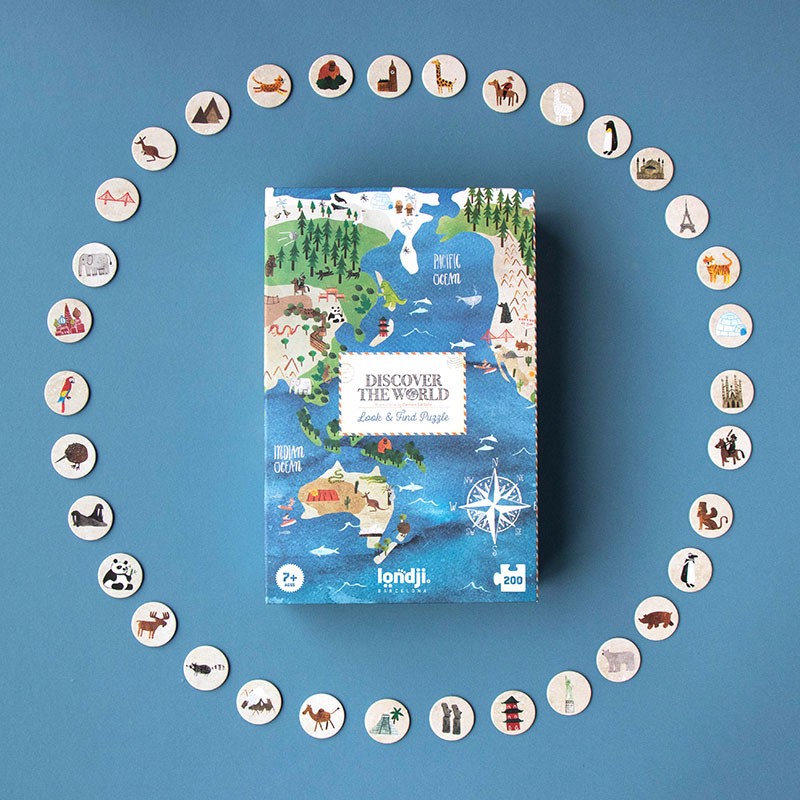 world countries map puzzle